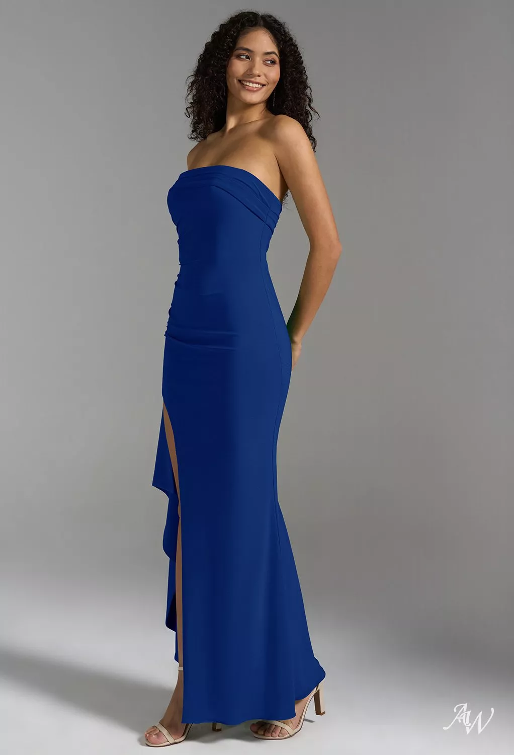 bridesmaid royal blue dresses Royal Blue Bridesmaid Dresses,One Shoulder Bridesmaid Dress,Elegant Bridesmaid Dress,BD00252, US2 / Grape