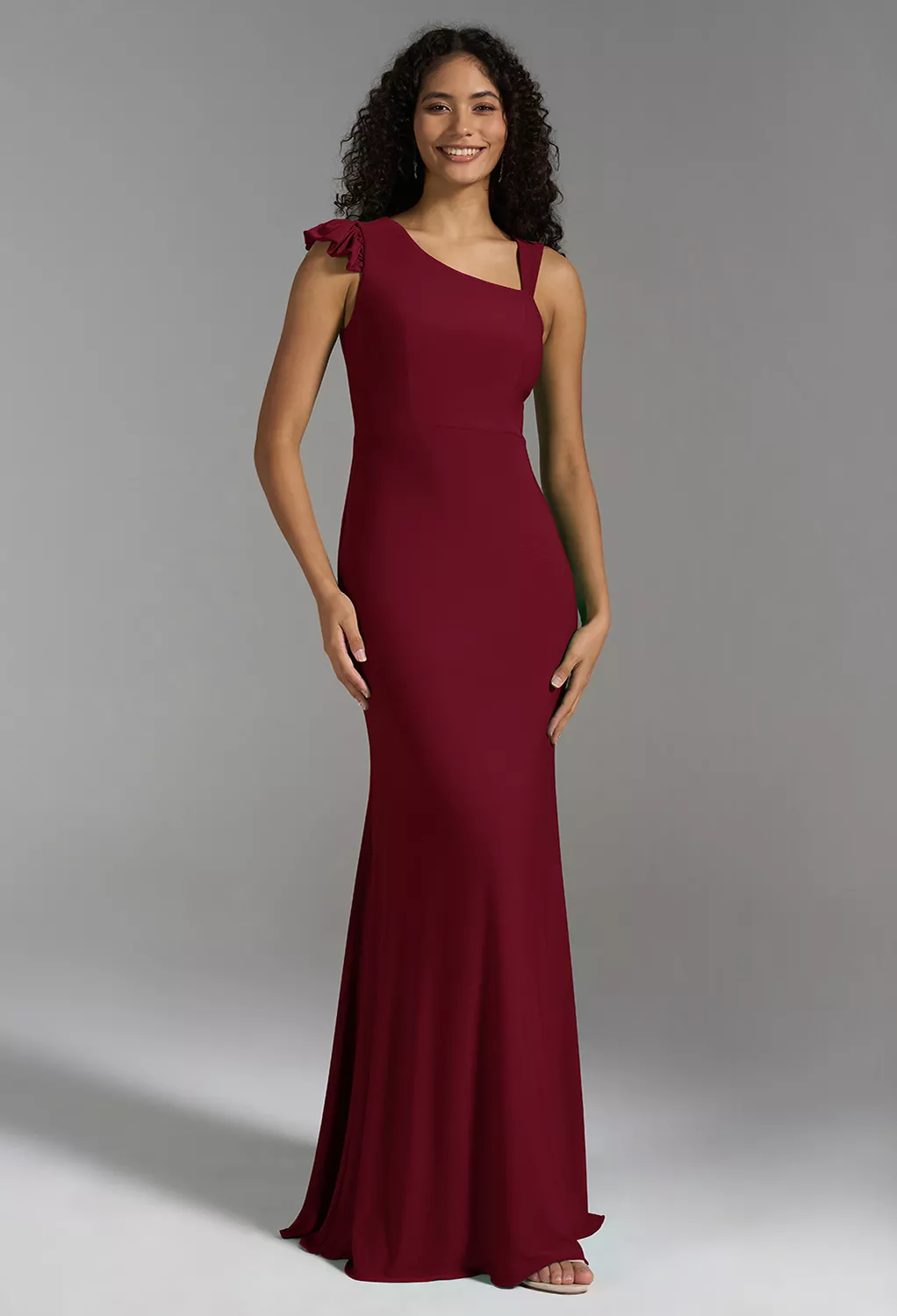Burgundy Fall Wedding Guest Dresses | AW.Bridal