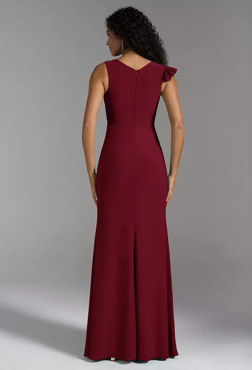 Burgundy Fall Wedding Guest Dresses | AW.Bridal