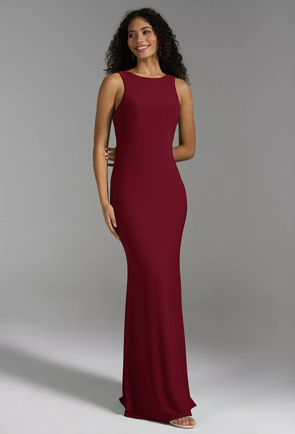 Burgundy Fall Wedding Guest Dresses | AW.Bridal
