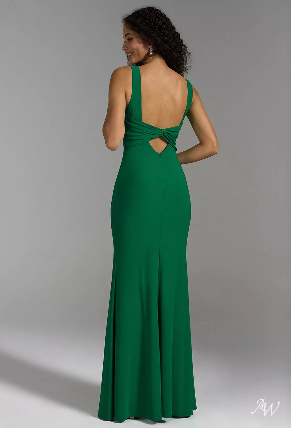 AW Caroline Jolly Green Bridesmaid Dresses | AW.Bridal