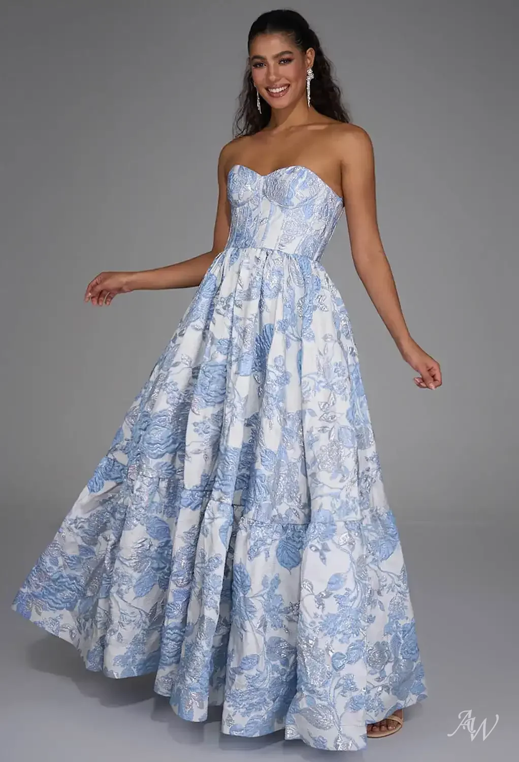 AW Inaya Provence Blue Dresses | AW.Bridal