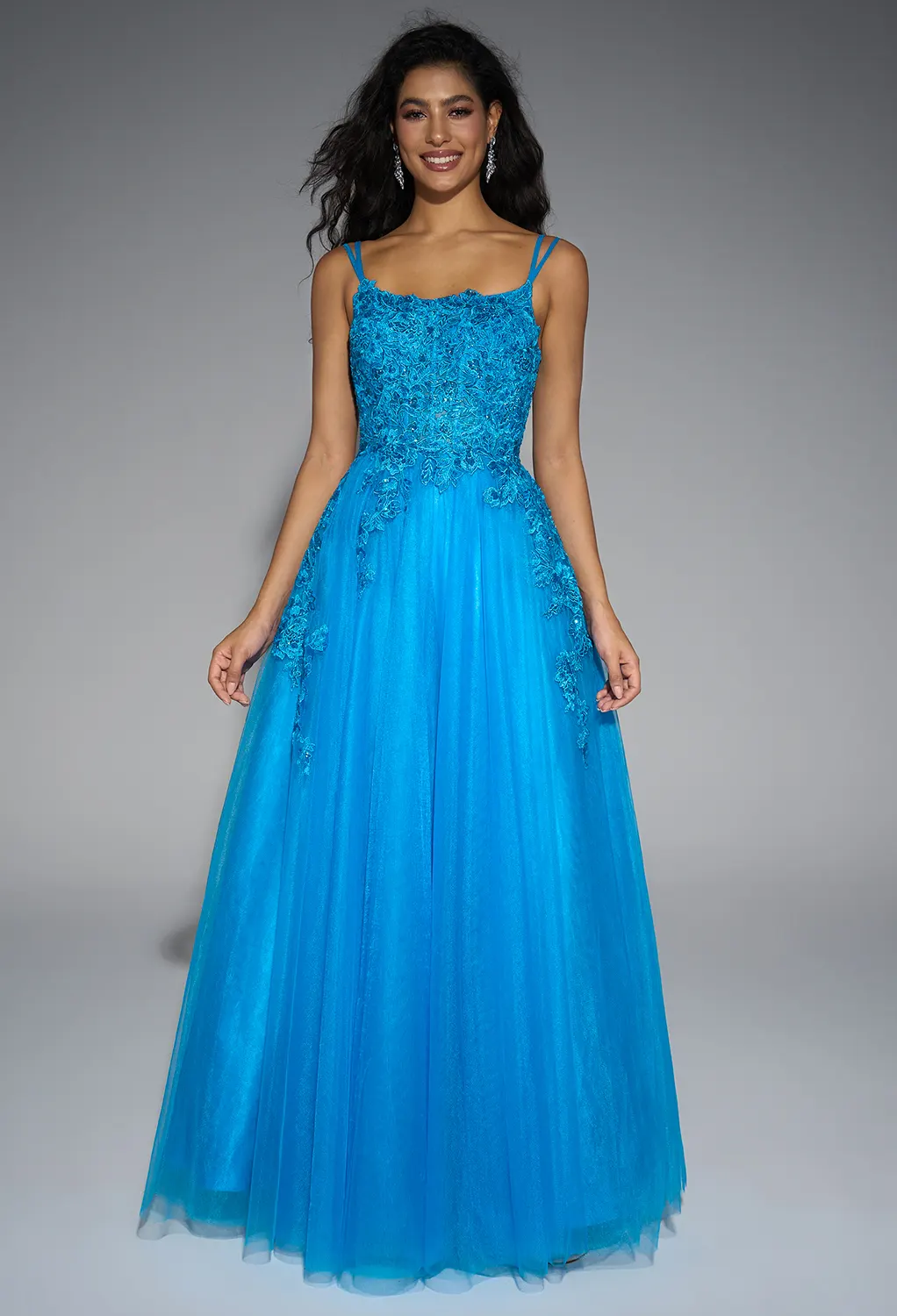 blue dress for baby girl Cerulean Mere Maxi Dress