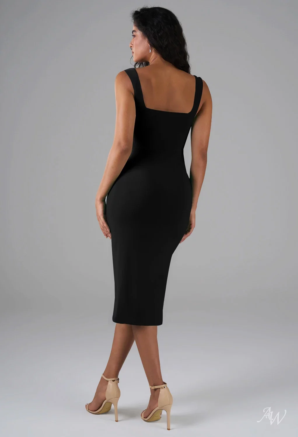 short black wedding guest dresses Black Dress Early Fall Wedding Guest Dress Modest Black Satin Fall Wedding  Guest Attire Dress With