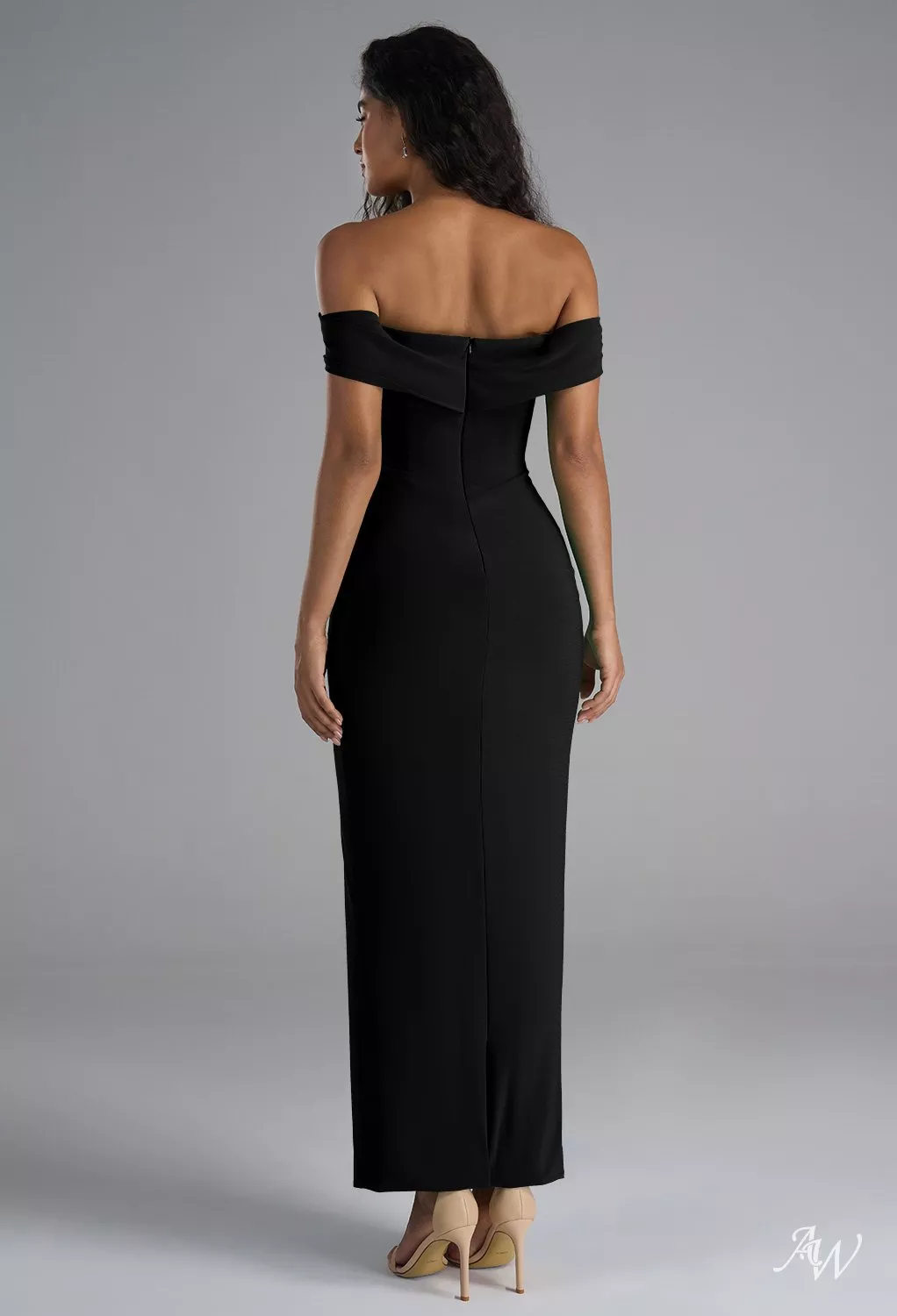 black wedding guest dress near me Maggie Merino Wool Swing Dress main image 1