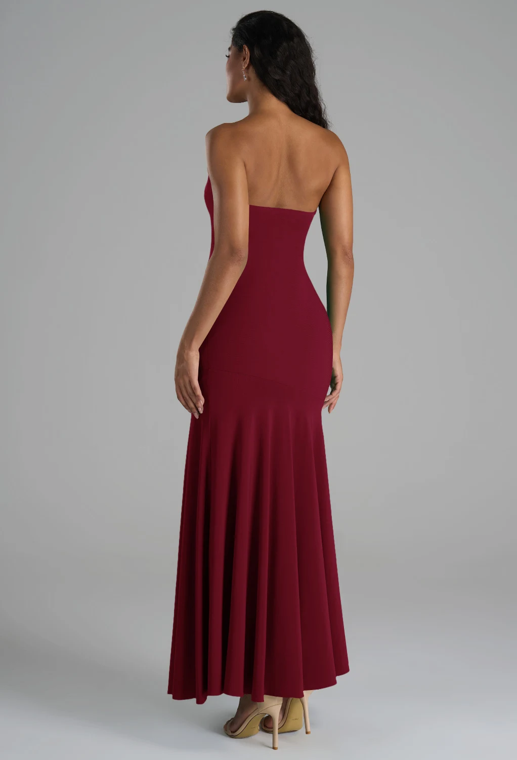 AW Alba Burgundy  Wedding Guest Dresses