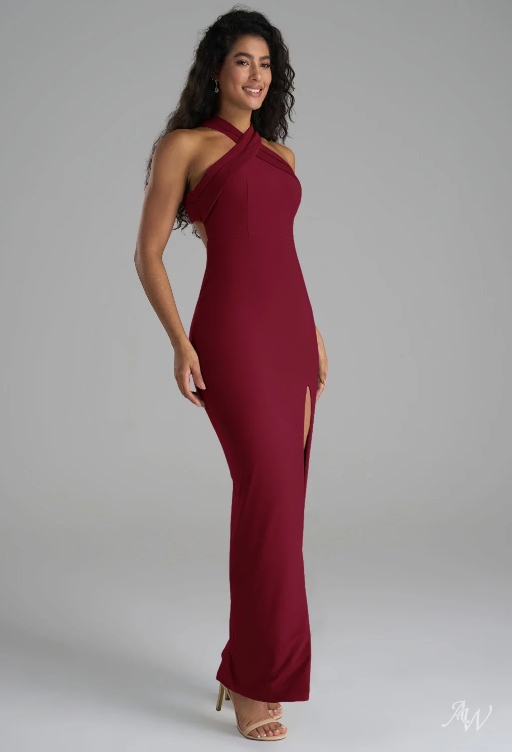 corset burgundy dress Zapaka Women Burgundy Homecoming Dress Bodycon Strapless with Streamer Ruched Corset Satin Short Prom Dress, Burgundy / US6 main image 0