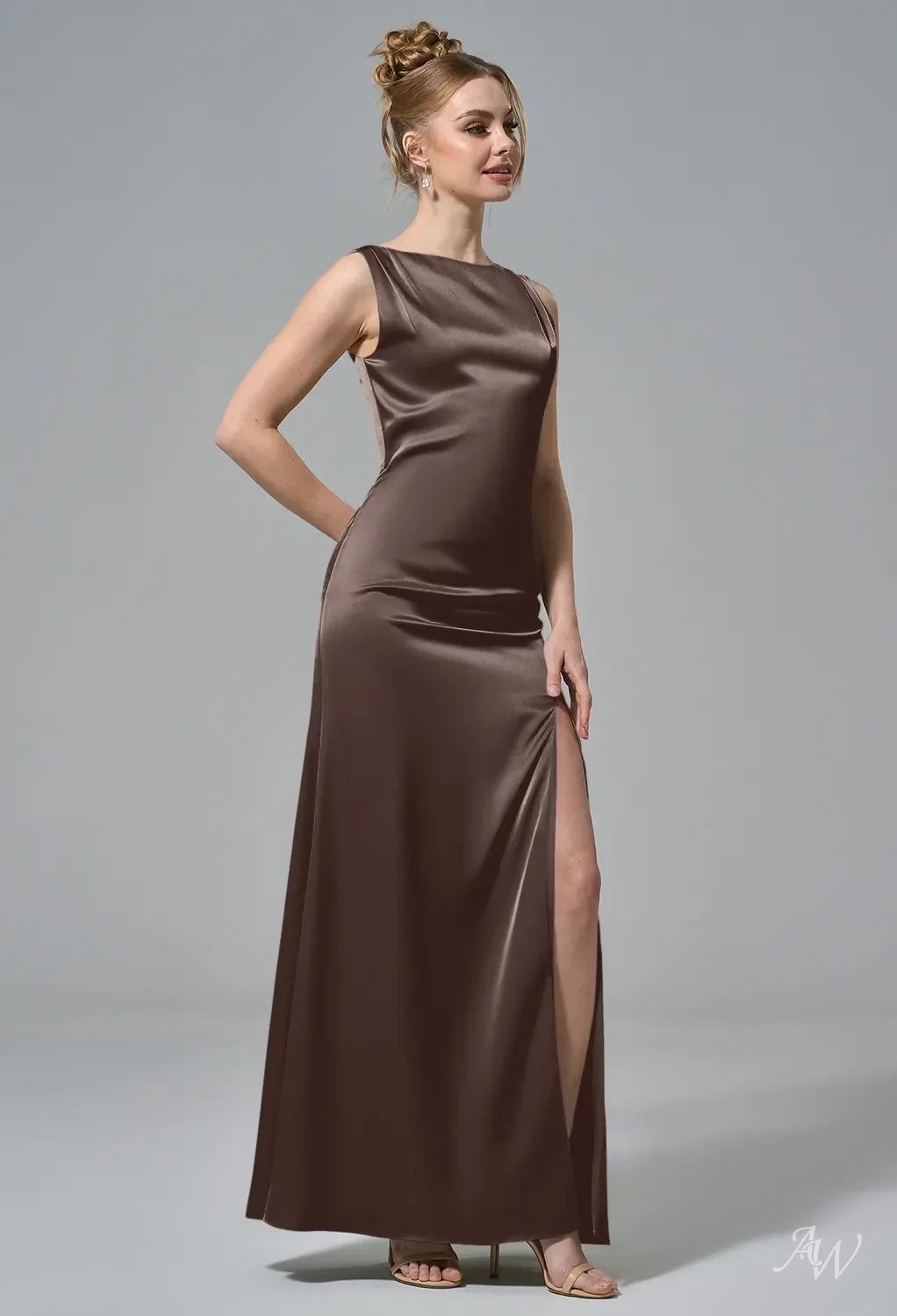 brown taffeta bridesmaid dresses Brown Bridesmaid Dresses