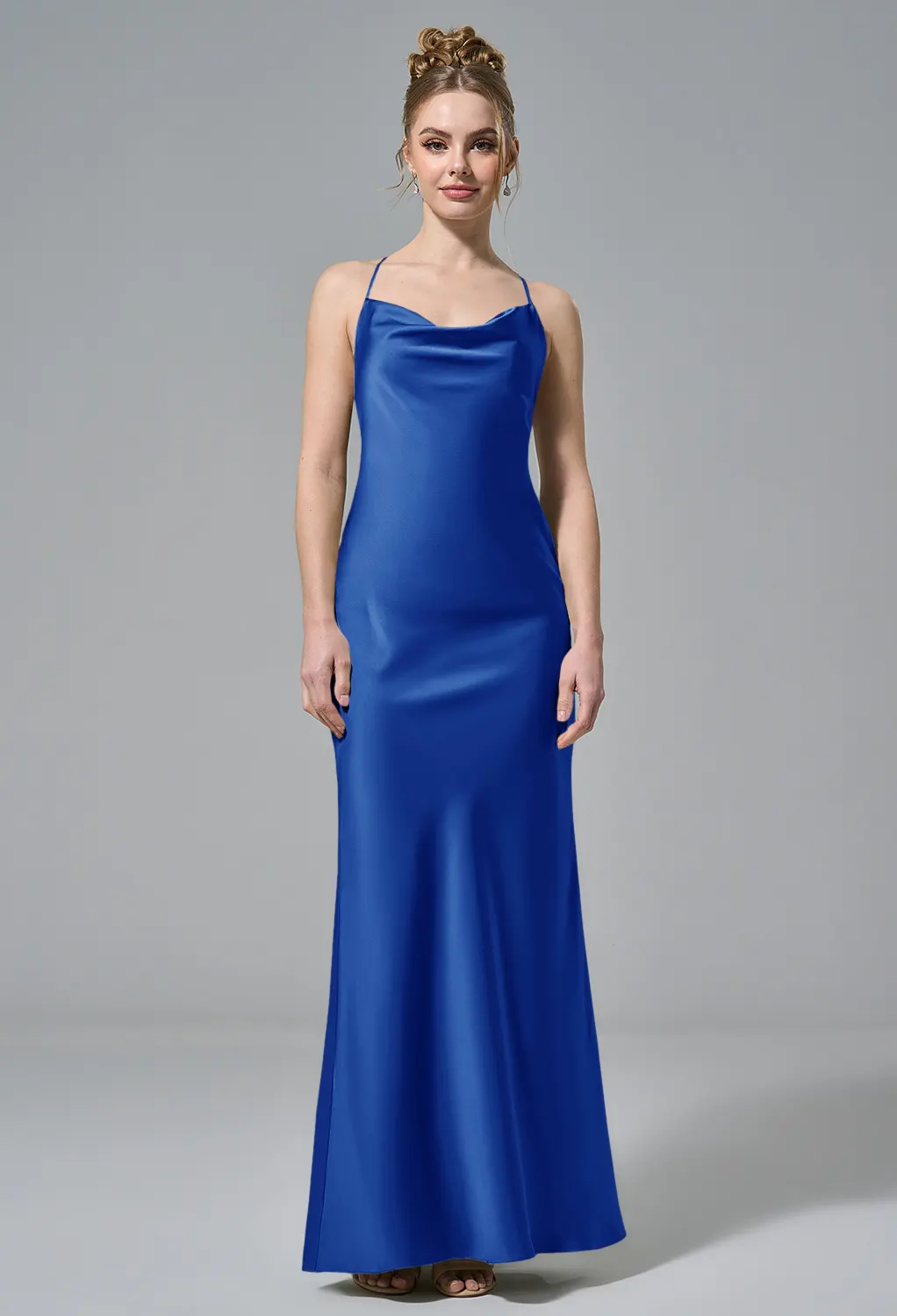 Cornflower Casual Wedding Guest Dresses | AW.Bridal