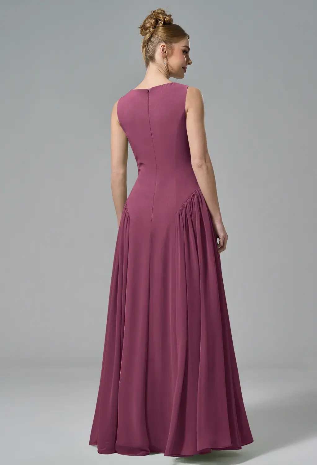 david's bridal chianti bridesmaid dress Dark Navy Bridesmaid Dresses,Lace Chiffon Elegant Bridesmaid Dress,BD00337, US20W / Royal Blue