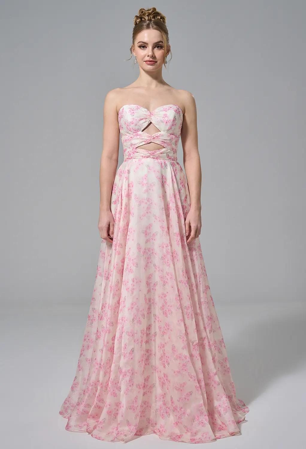 blush pink dresses for women Formal Maxi Open Back Lace Sleeve Beach Wedding Guest Dresses APD3449 wedding guests KELLY Formal Dress | Blush