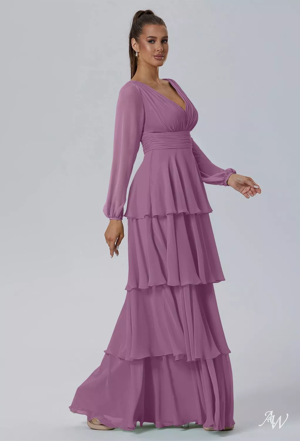 AW Tegan Orchid Mist Bridesmaid Dresses