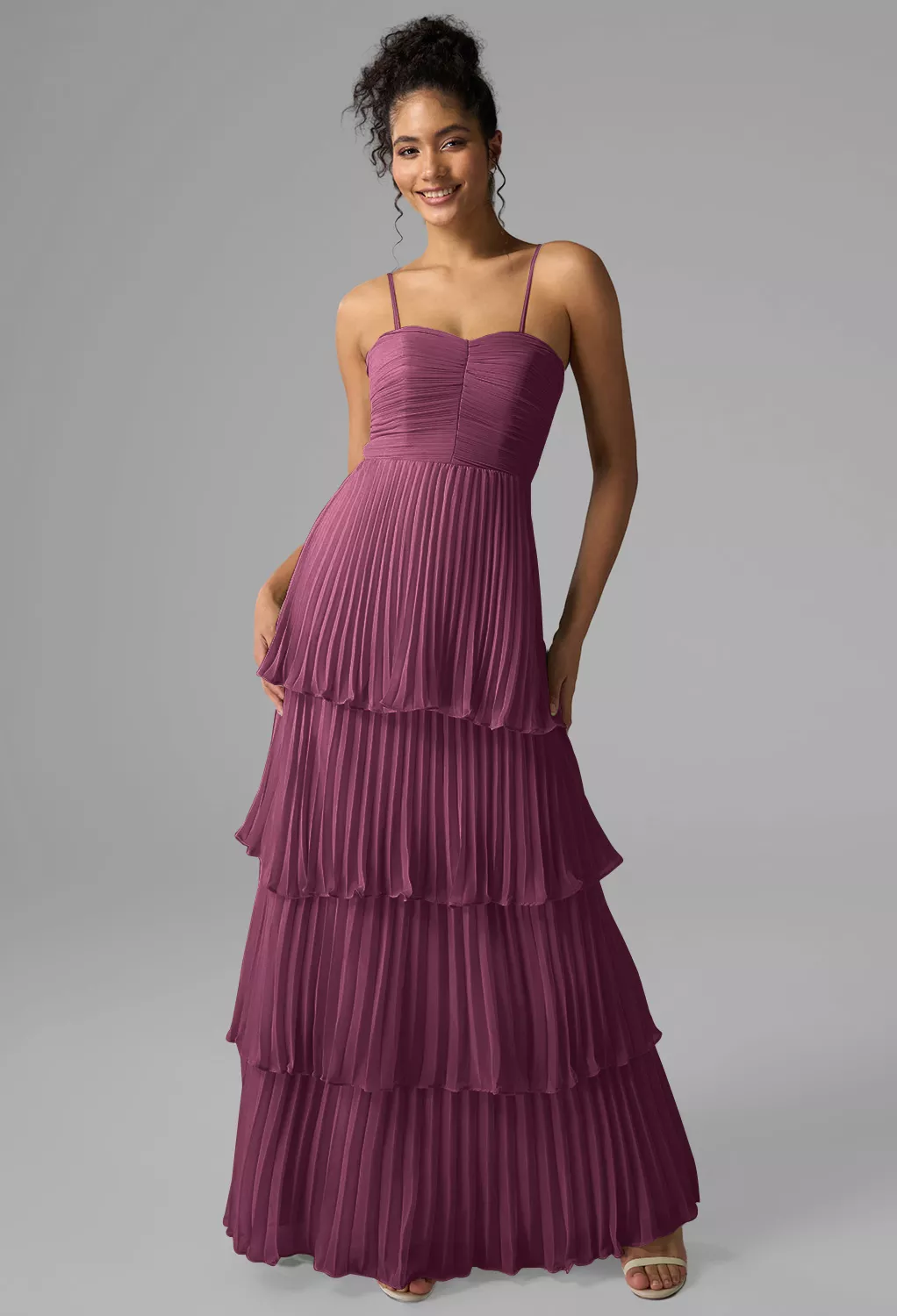 david's bridal chianti bridesmaid dress Rustic Cap Sleeve Mermaid Dark Grey Sequin Bridesmaid Dresses