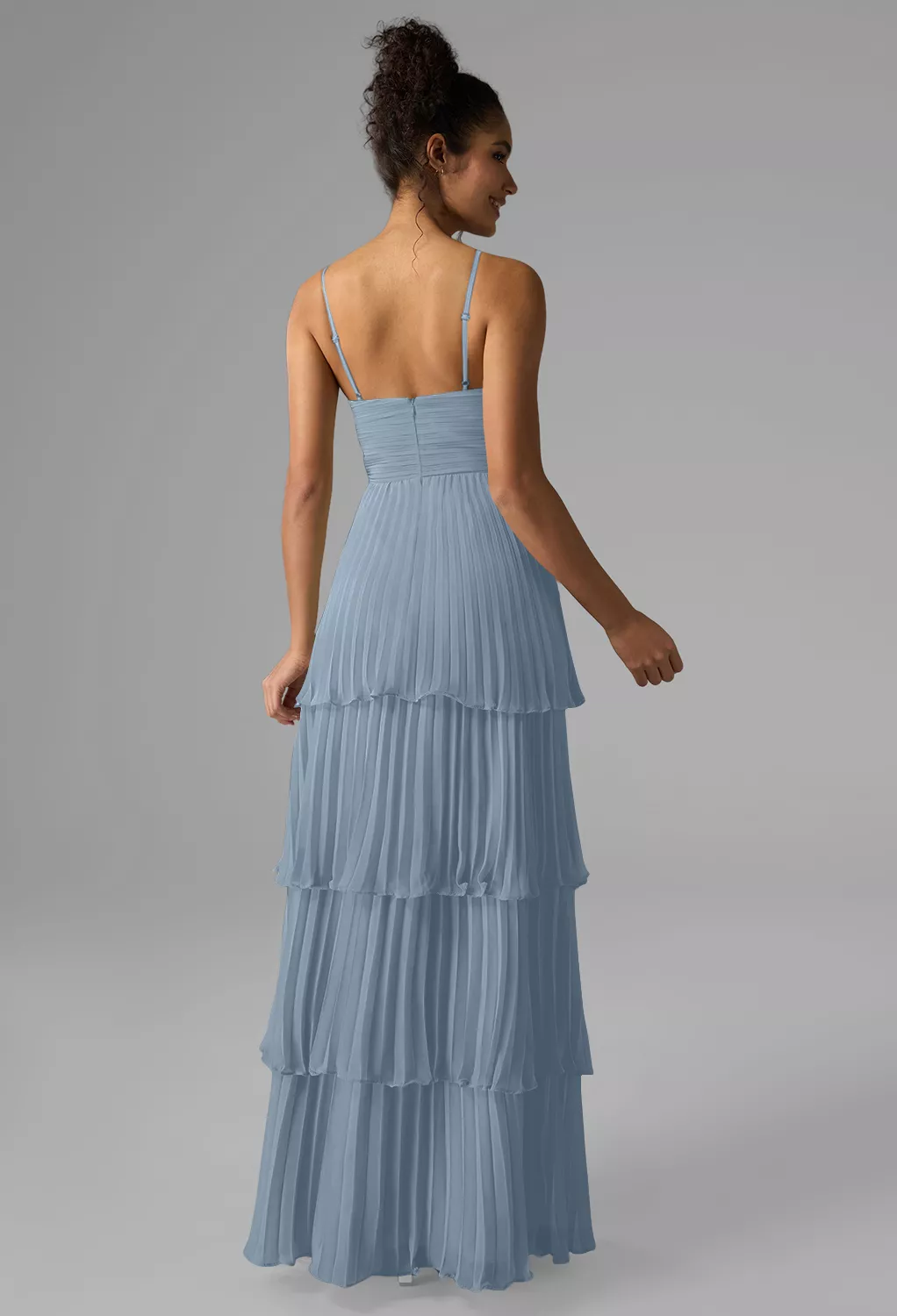 Light Dusty Blue Bridesmaid Dresses | AW.Bridal