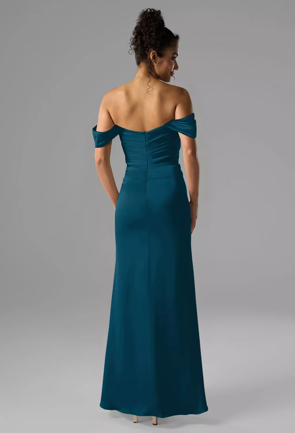 Deep Lake, Lake Blue Bridesmaid Dresses | AW.Bridal