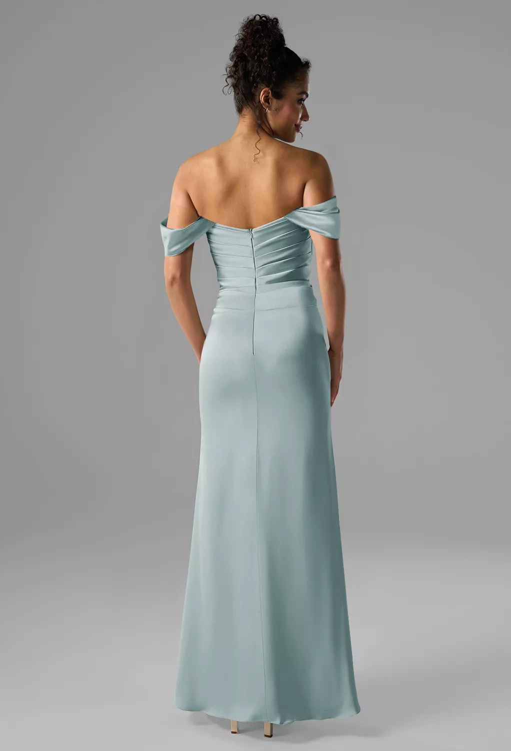 Mist, Blue Mist Bridesmaid Dresses | AW.Bridal