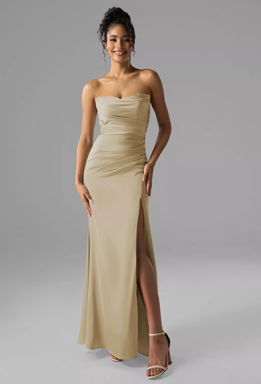 halter high neck dress Selene Halter Gown