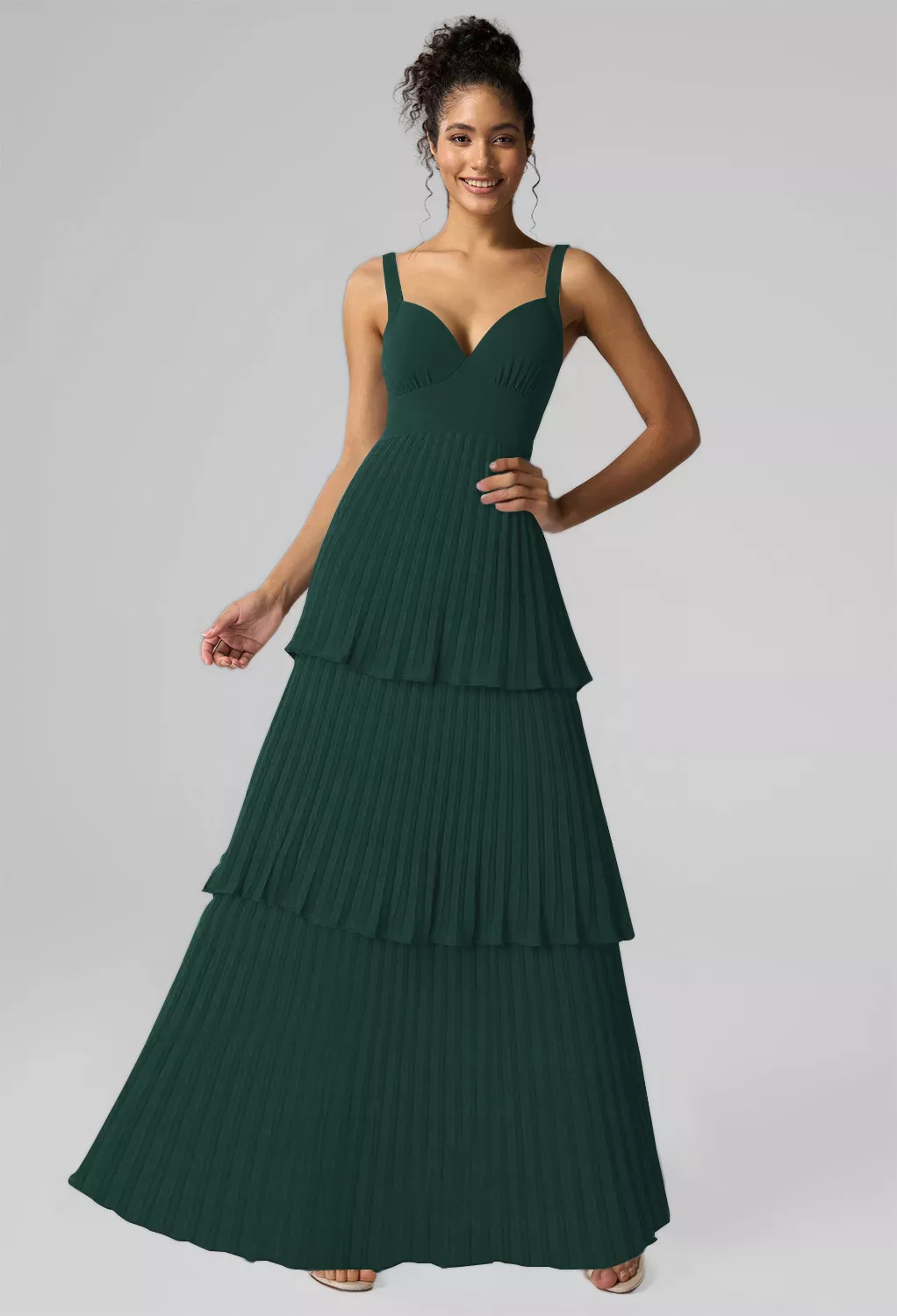 emerald green dress black tie Honey Couture VERA Emerald Green & Black Tie Up Formal Dress
