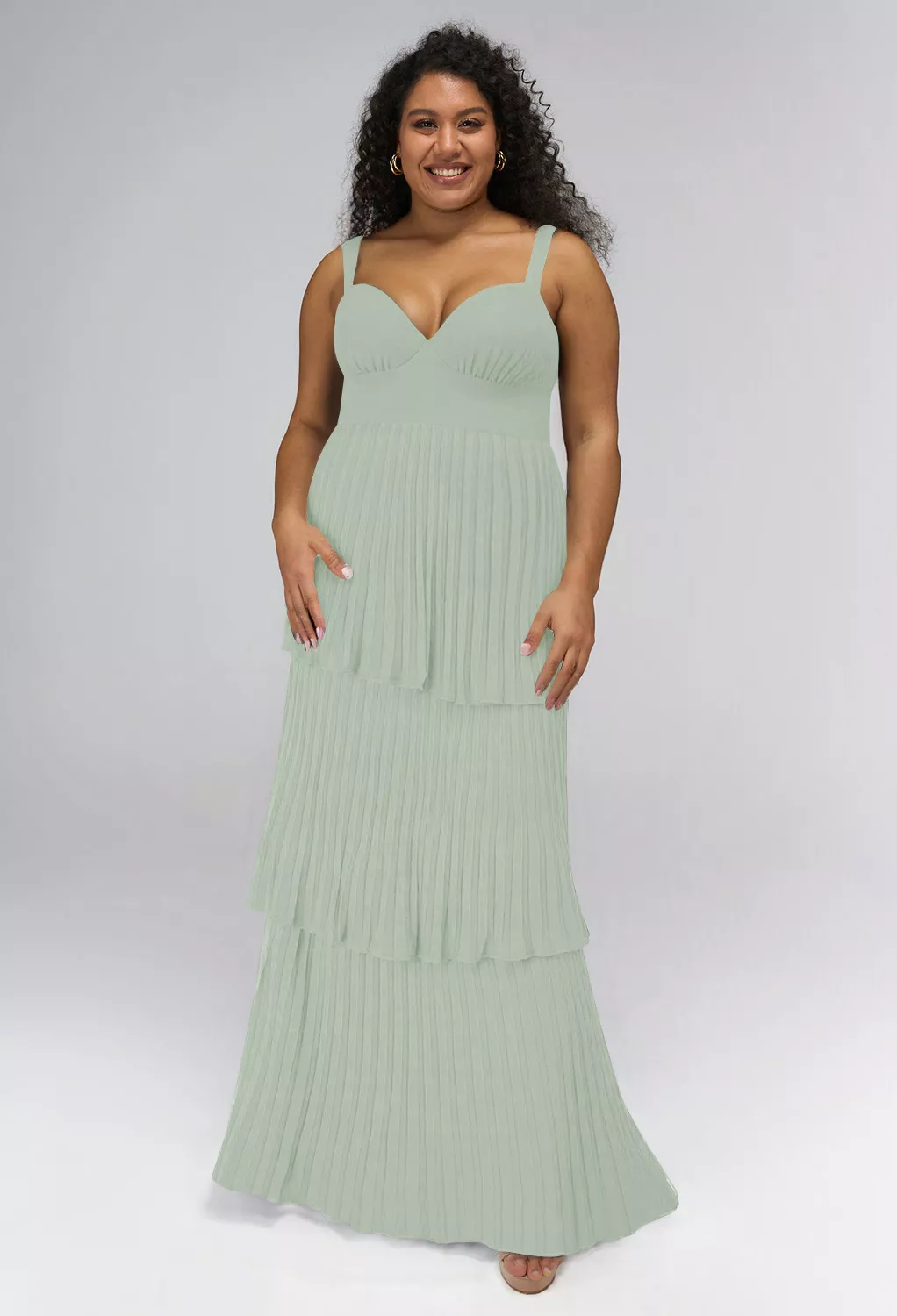 Sage Green Black Tie Wedding Guest Dresses Page 2 | AW.Bridal