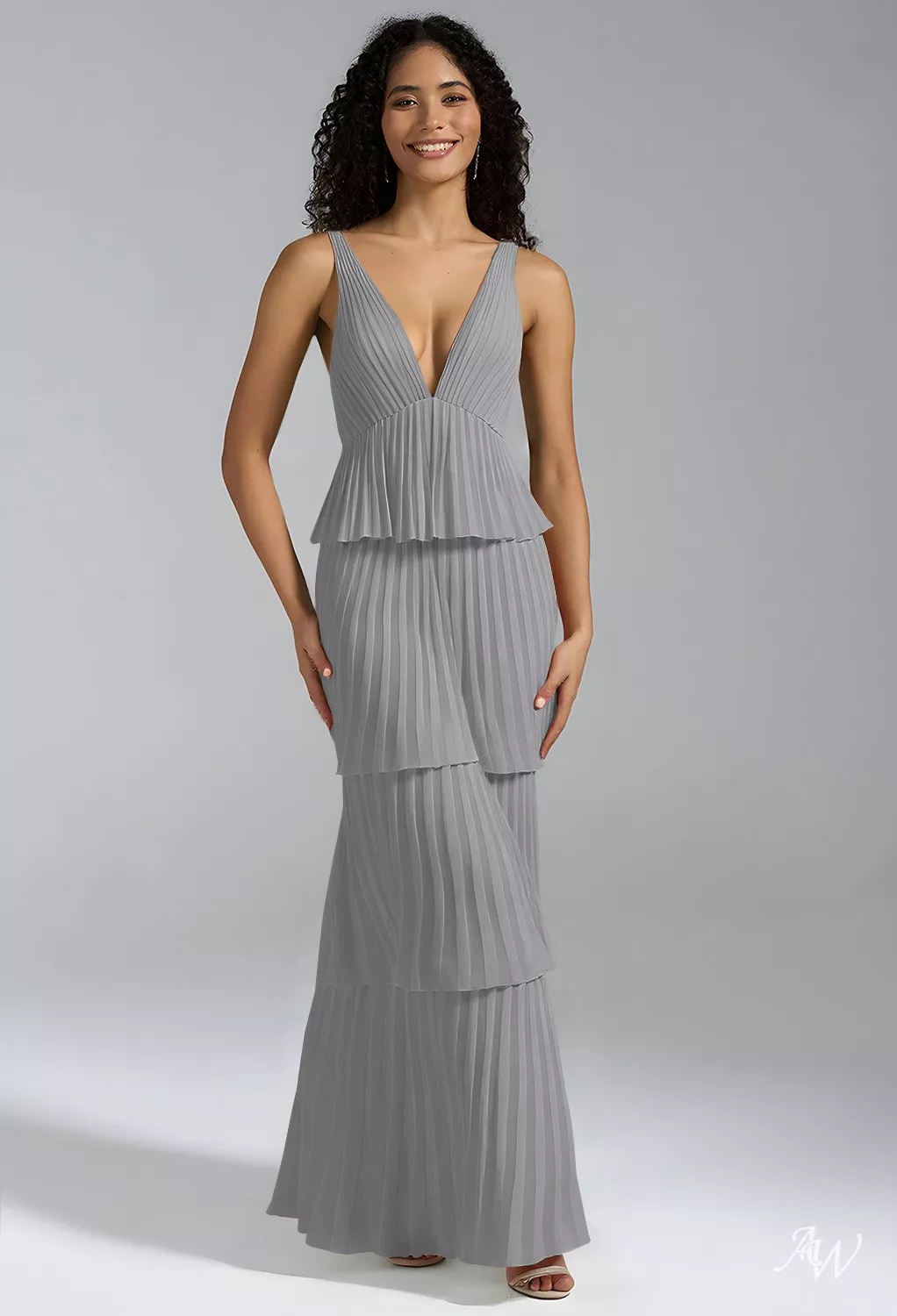 dove gray bridesmaid dresses AW Penelope Dove Bridesmaid Dresses