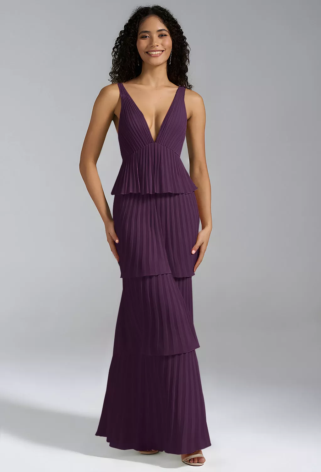 strapless open back dress May Queen RQ8075