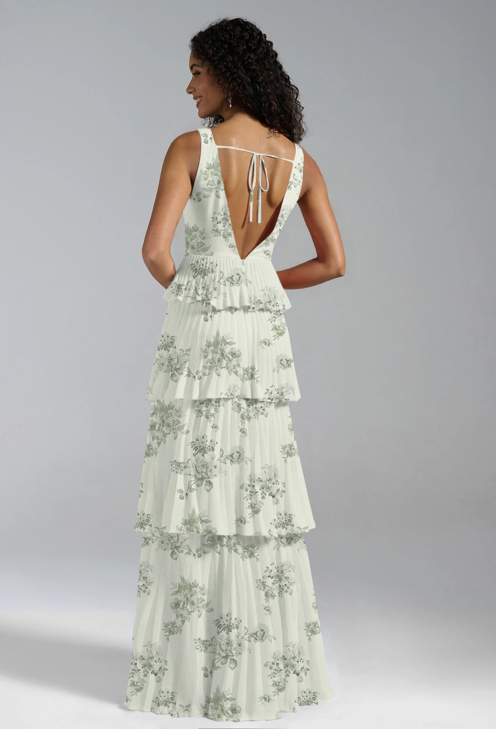 Pistachio Green Penoy Casual Wedding Guest Dresses | AW.Bridal