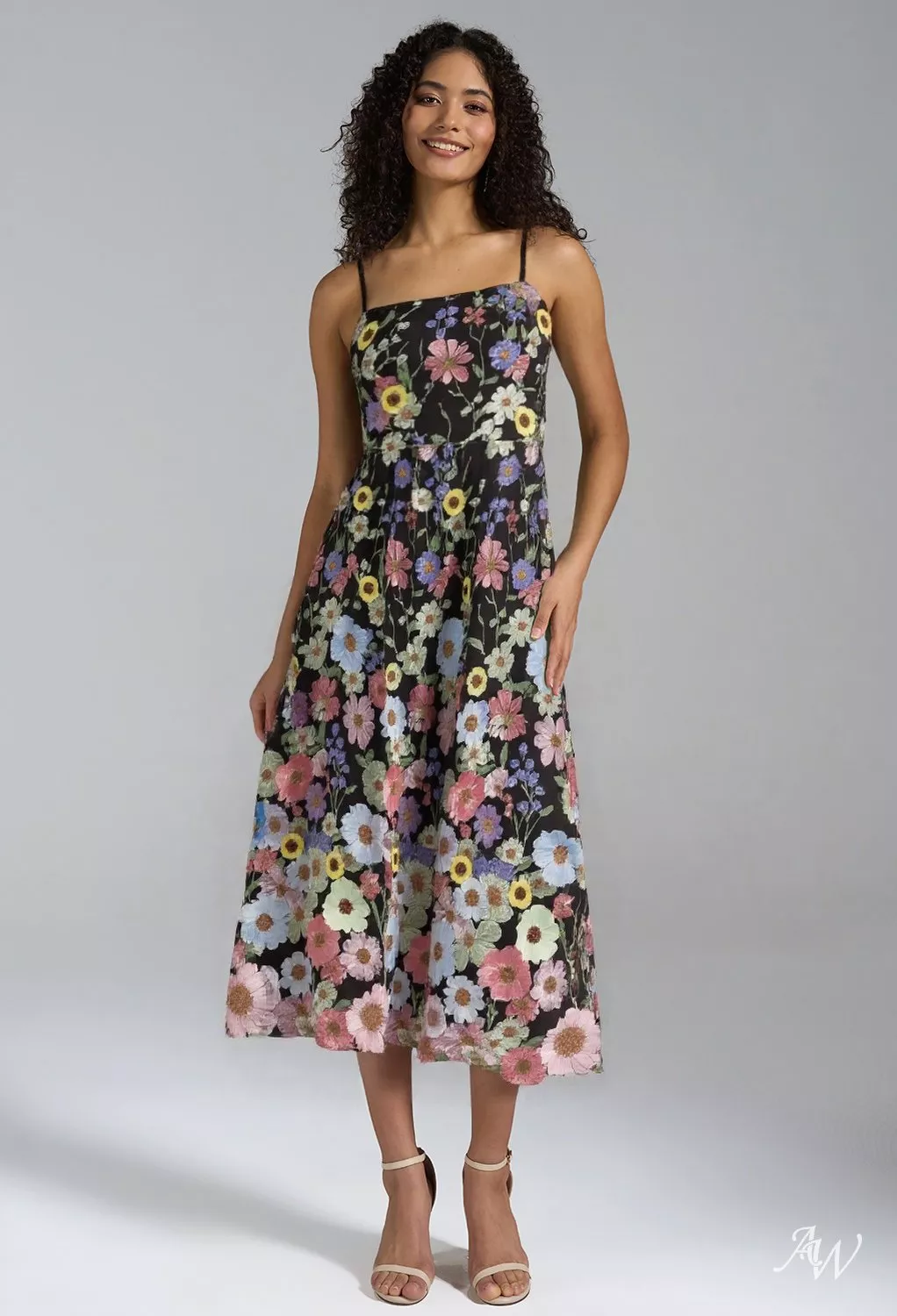 a line black wedding guest dress QUNYINEY Summer Wedding Guest Dresses for Women Sleeveless Formal Elegant  Long A Line Dress Slim Fit Solid with Tie Belt Crew Neck Party Dresses