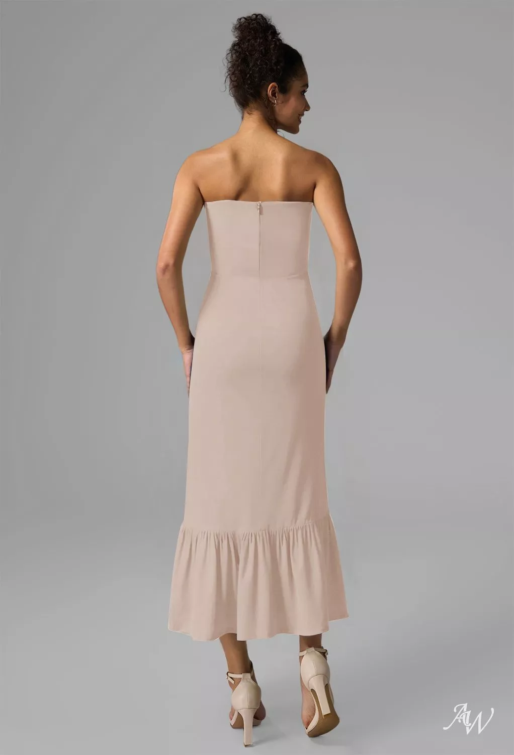 cut out dress blue Island Rib Knit Maxi MODEL INFO Model is 2026july25under Lena One Shoulder Pleated Size:W30 L32