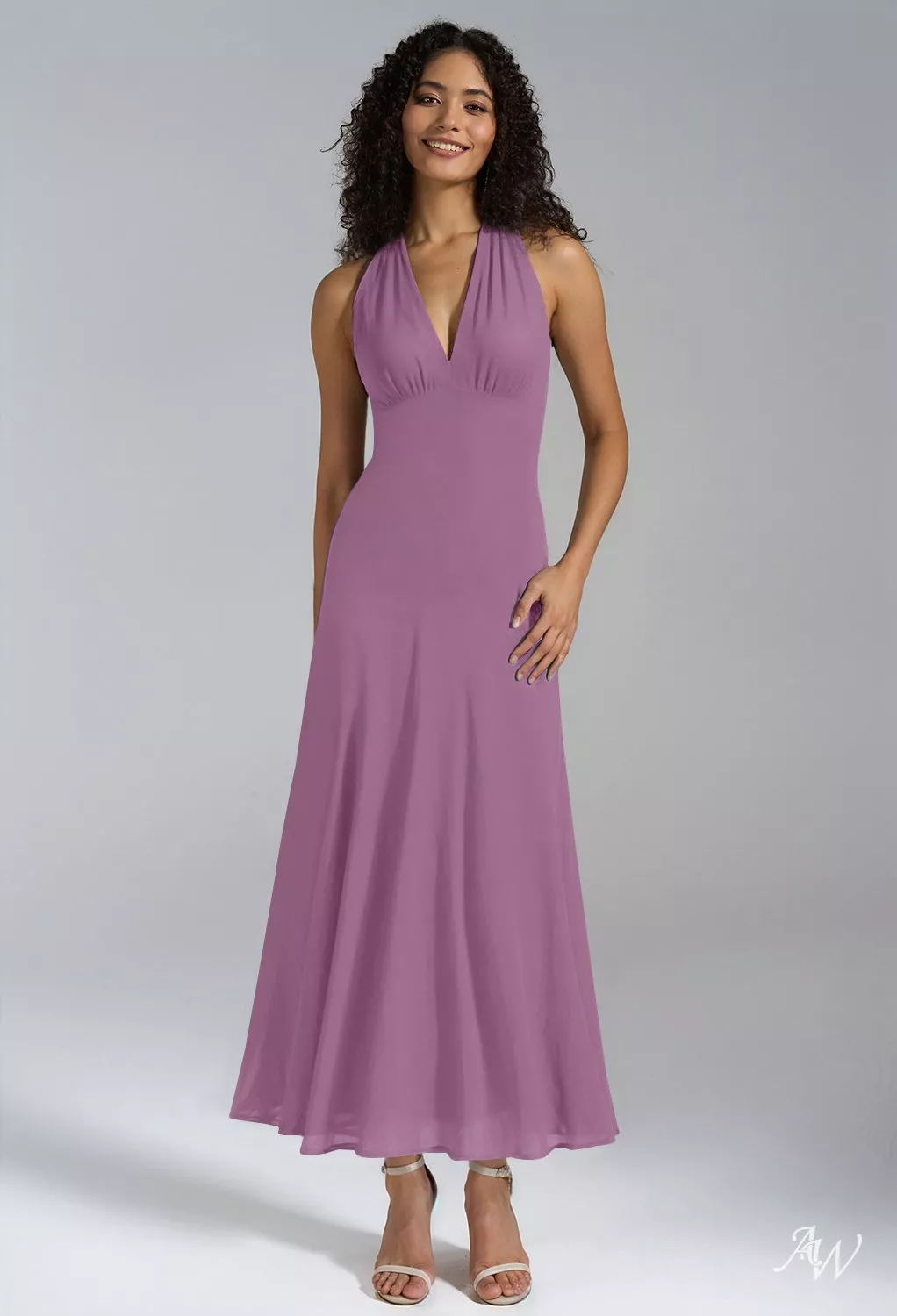 AW Lexie Orchid Mist Wedding Guest Dresses | AW.Bridal
