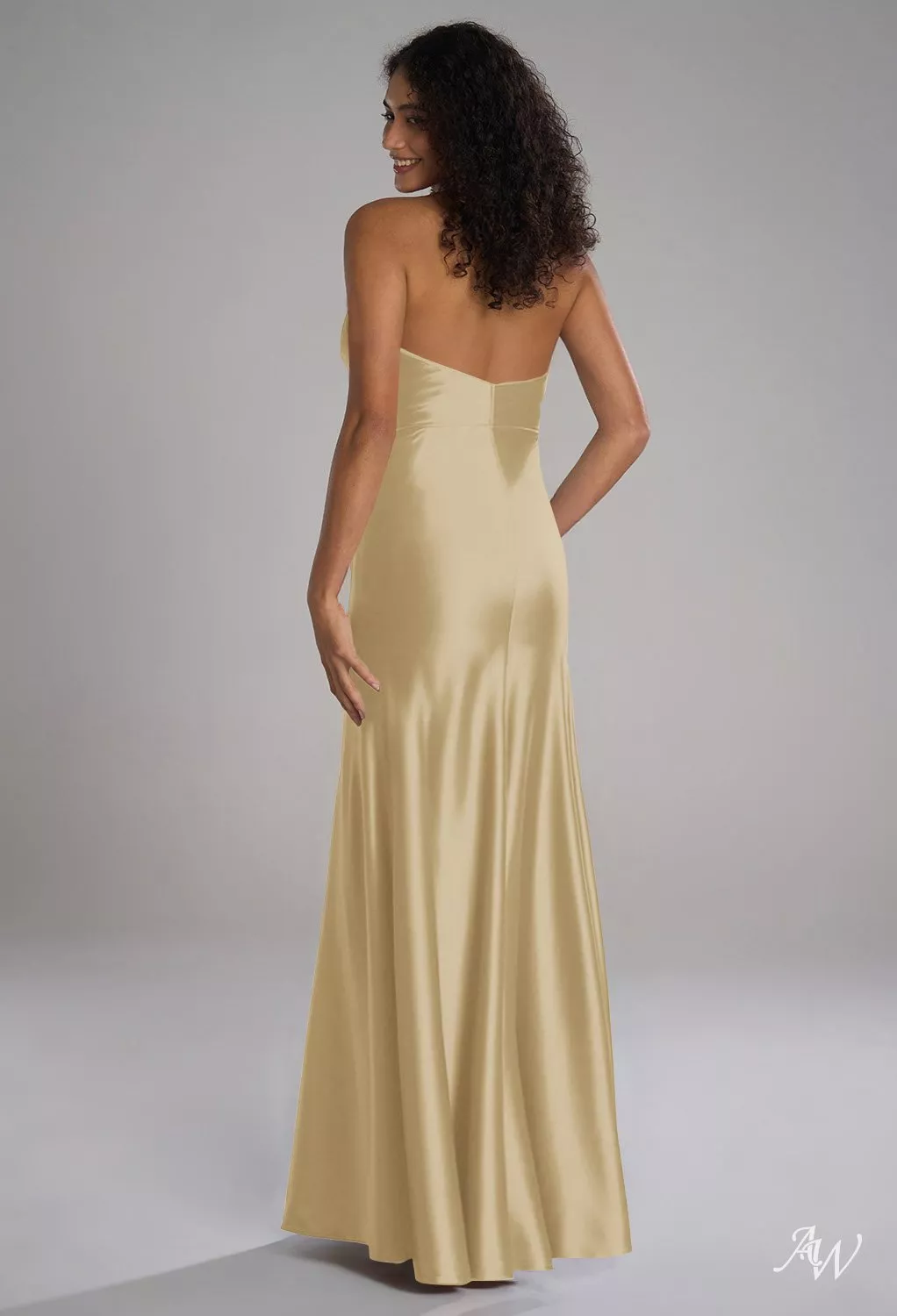 slim fit dress slacks Plus Size Gold Mermaid Bridesmaid Dresses Short Sleeves Mother of the –  SheerGirl main image 0