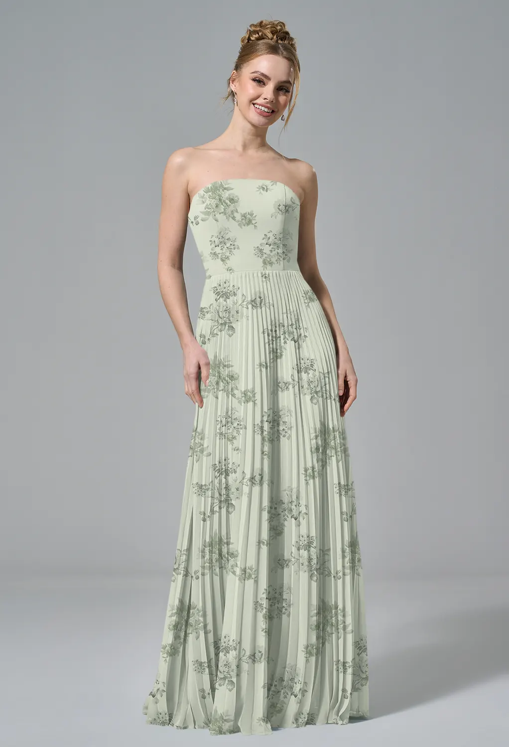 slim fit dress slacks Faviana Glamour Lace A-Line Prom Dress S10640 Light Yellow / 6 main image 1