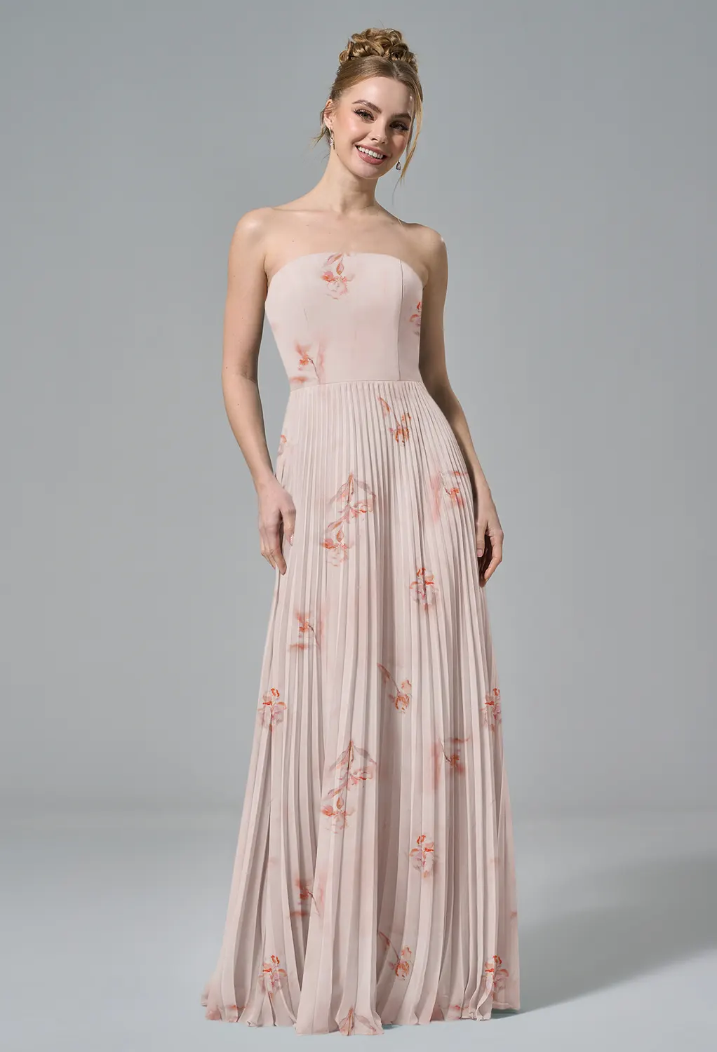 lace and satin bridesmaid dresses Peggy Maxi Dress main image 1