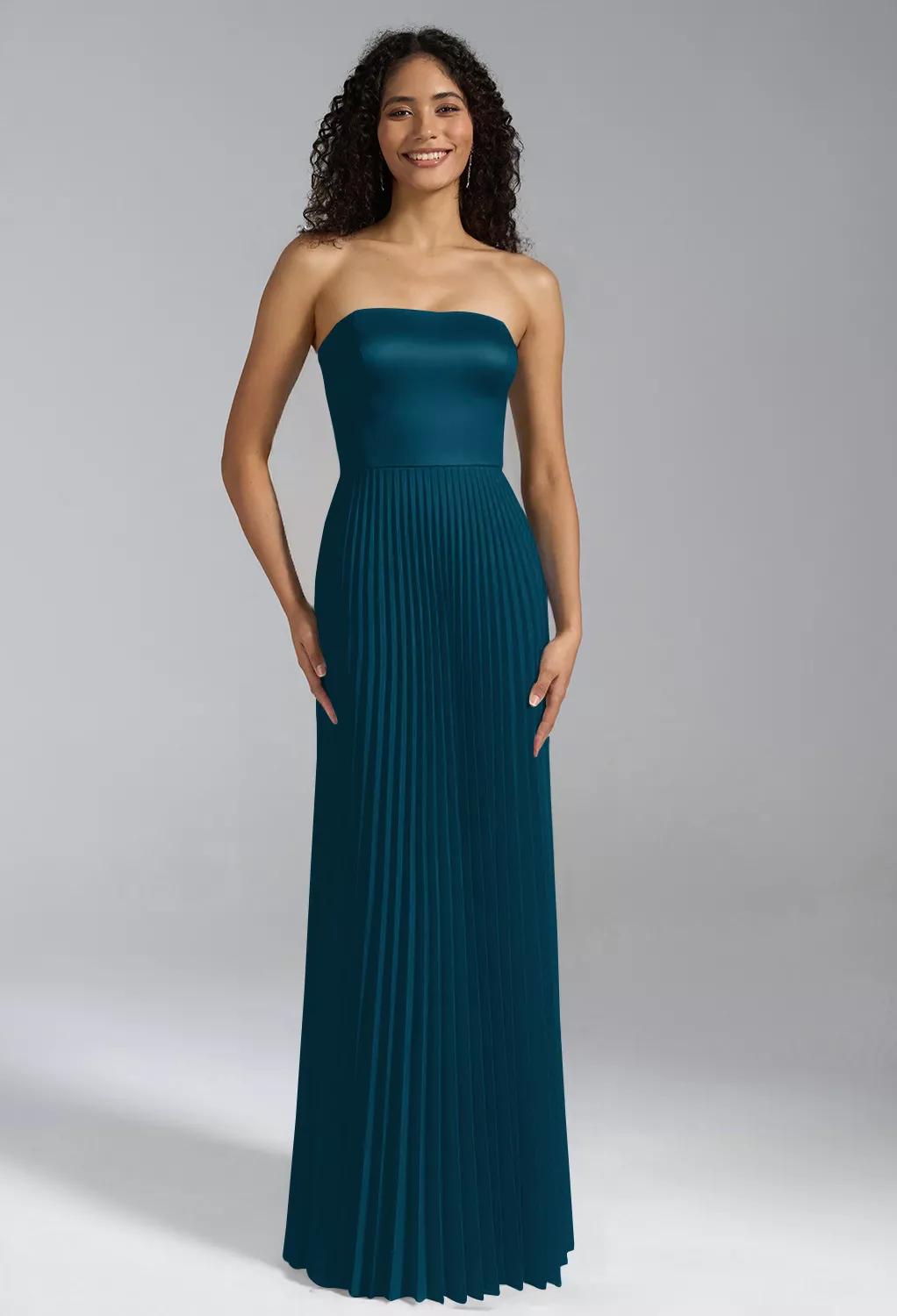 Deep Lake, Lake Blue Bridesmaid Dresses | AW.Bridal