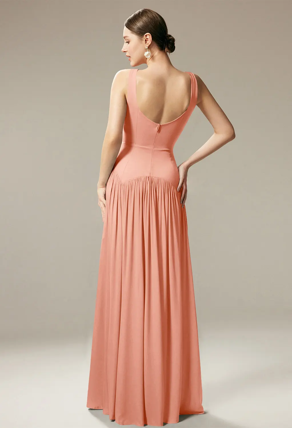 prettiest wedding dresses Made in USA Baby Pink Infinity Dress Bridesmaid Multiway Convertible Dress