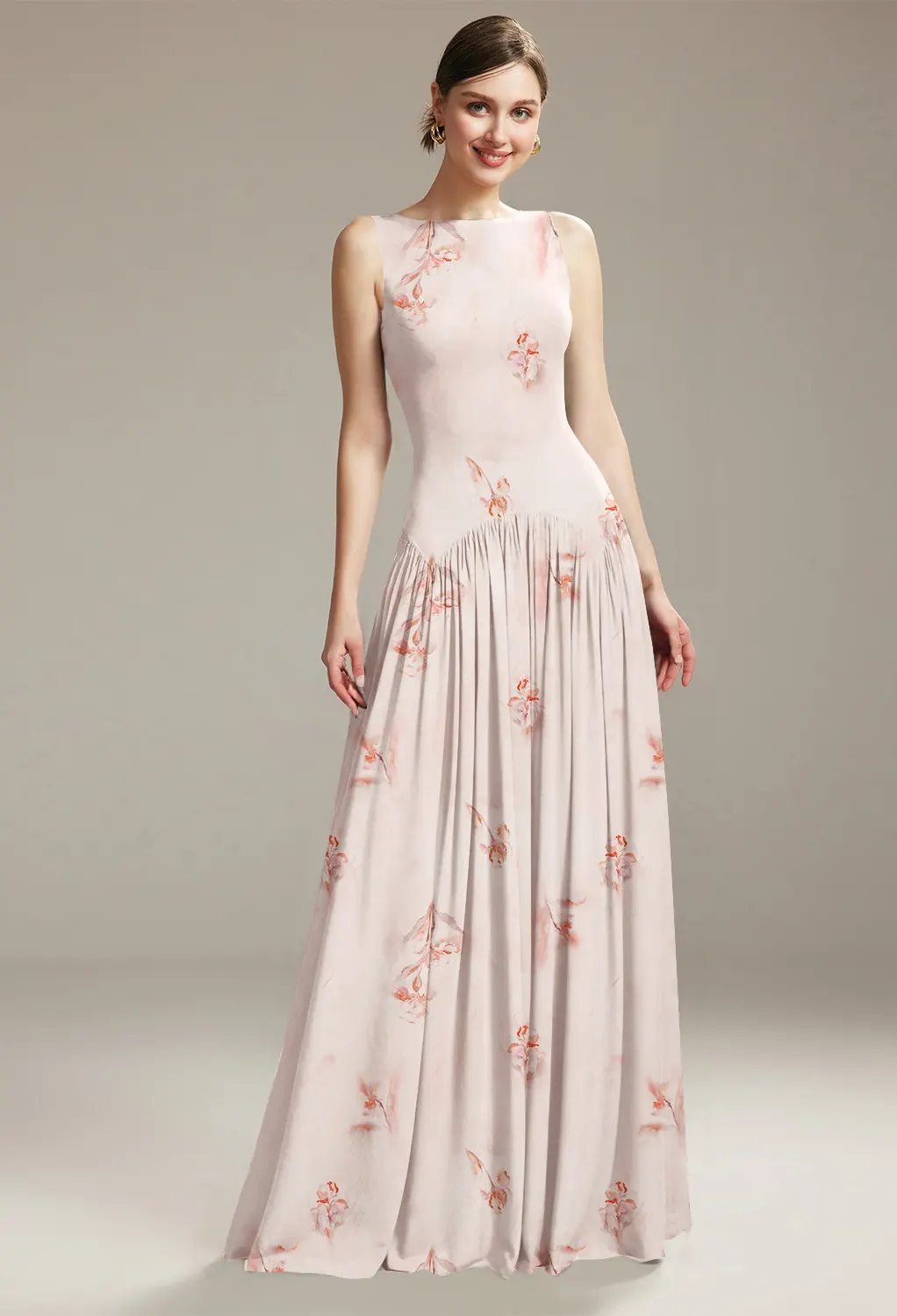 Sweet Pink Blooms Bridesmaid Dresses | AW.Bridal