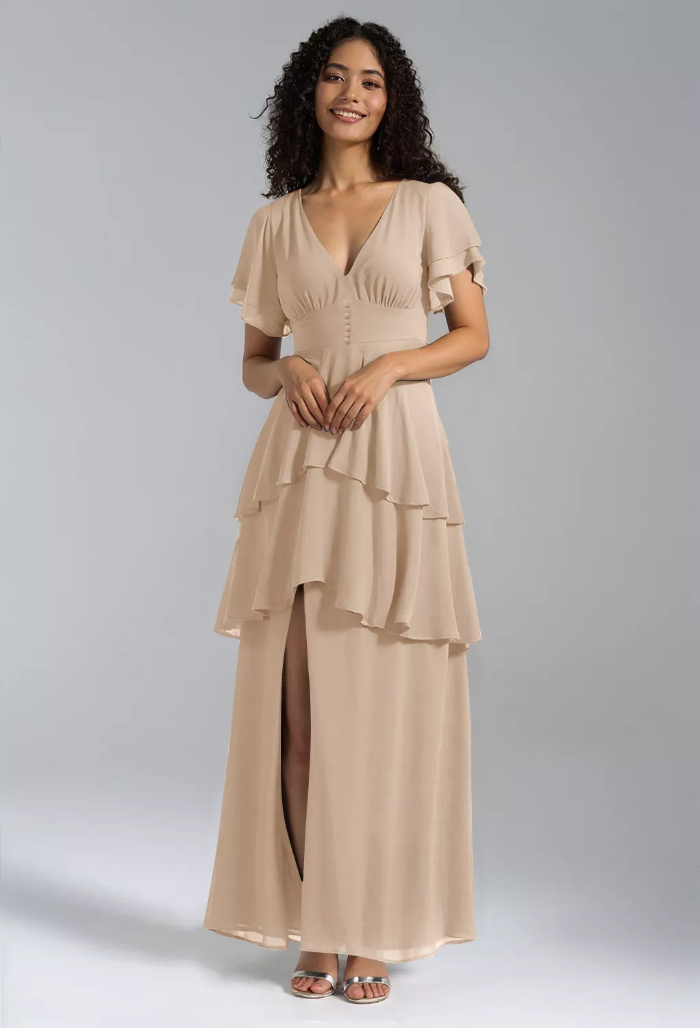 different shades of champagne bridesmaid dresses 10 Stunning Champagne bridesmaid dresses