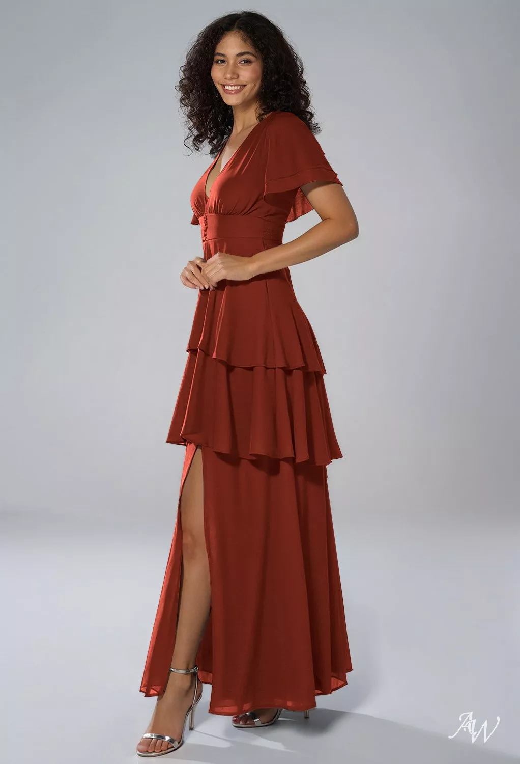 knee length dresses for ladies Buy LOV Rust Embroidered Cotton A-Line Dress from Westside