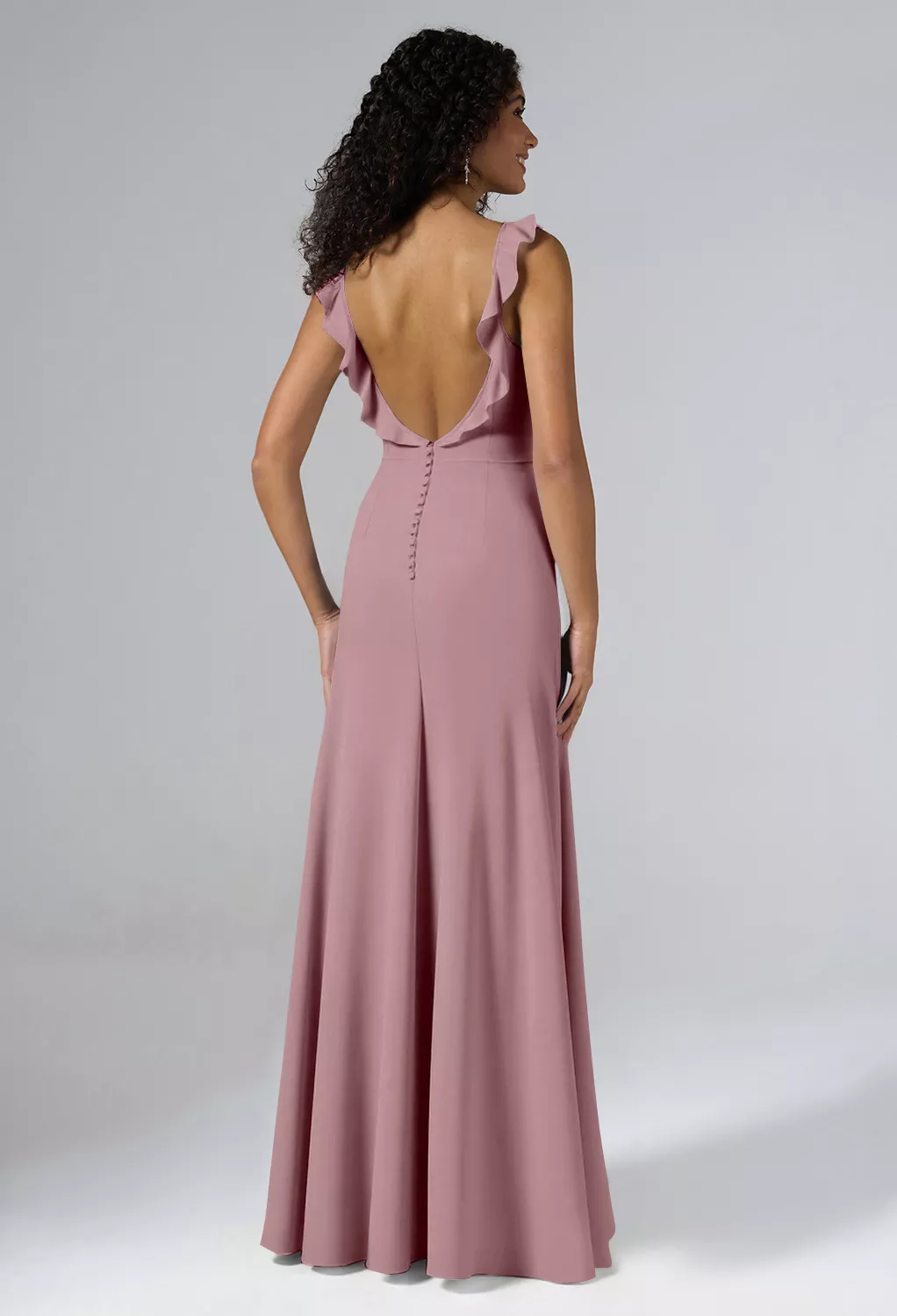 short silver bridesmaid dresses Mermaid Short Sleeves Sequins Bridesmaid Dresses with Slit main image 1