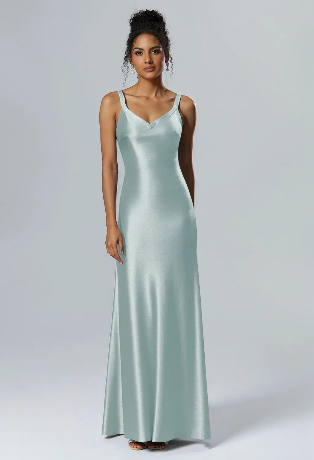 Mist, Blue Mist Bridesmaid Dresses | AW.Bridal