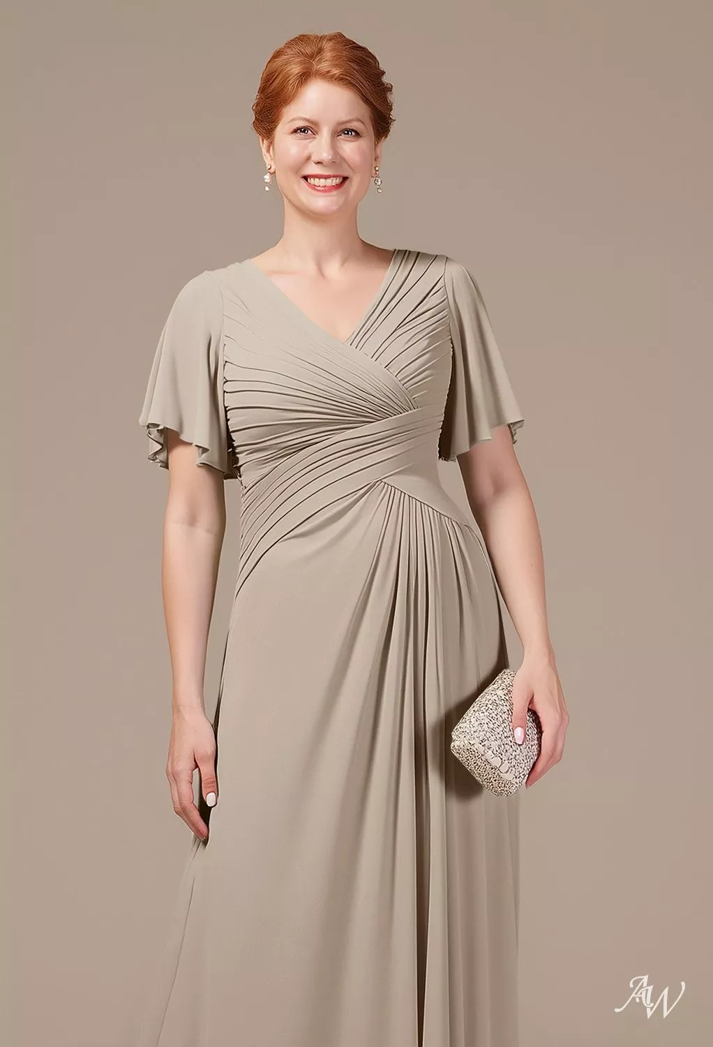 plus size a line mother of the bride dresses Zapaka Women Plus Size Mother of The Bride Dress Off The Shoulder Blue Sheath Chiffon Wedding Guest Dress, Blue / US8 main image 1