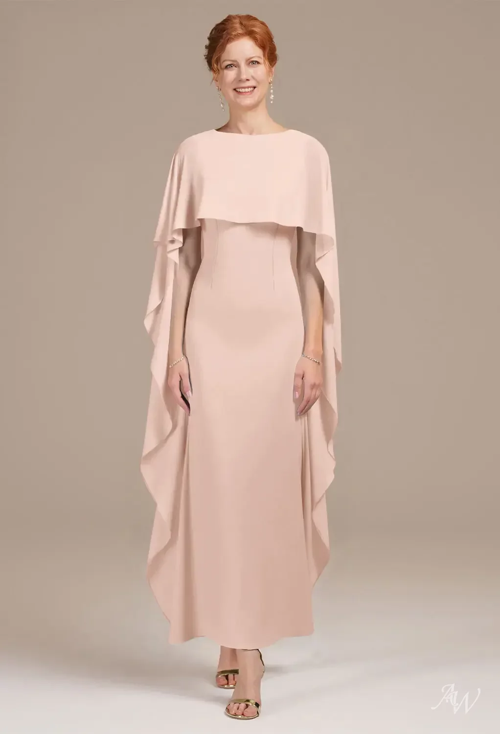 AW Zain Pearl Pink Mother of the Bride Dresses | AW.Bridal