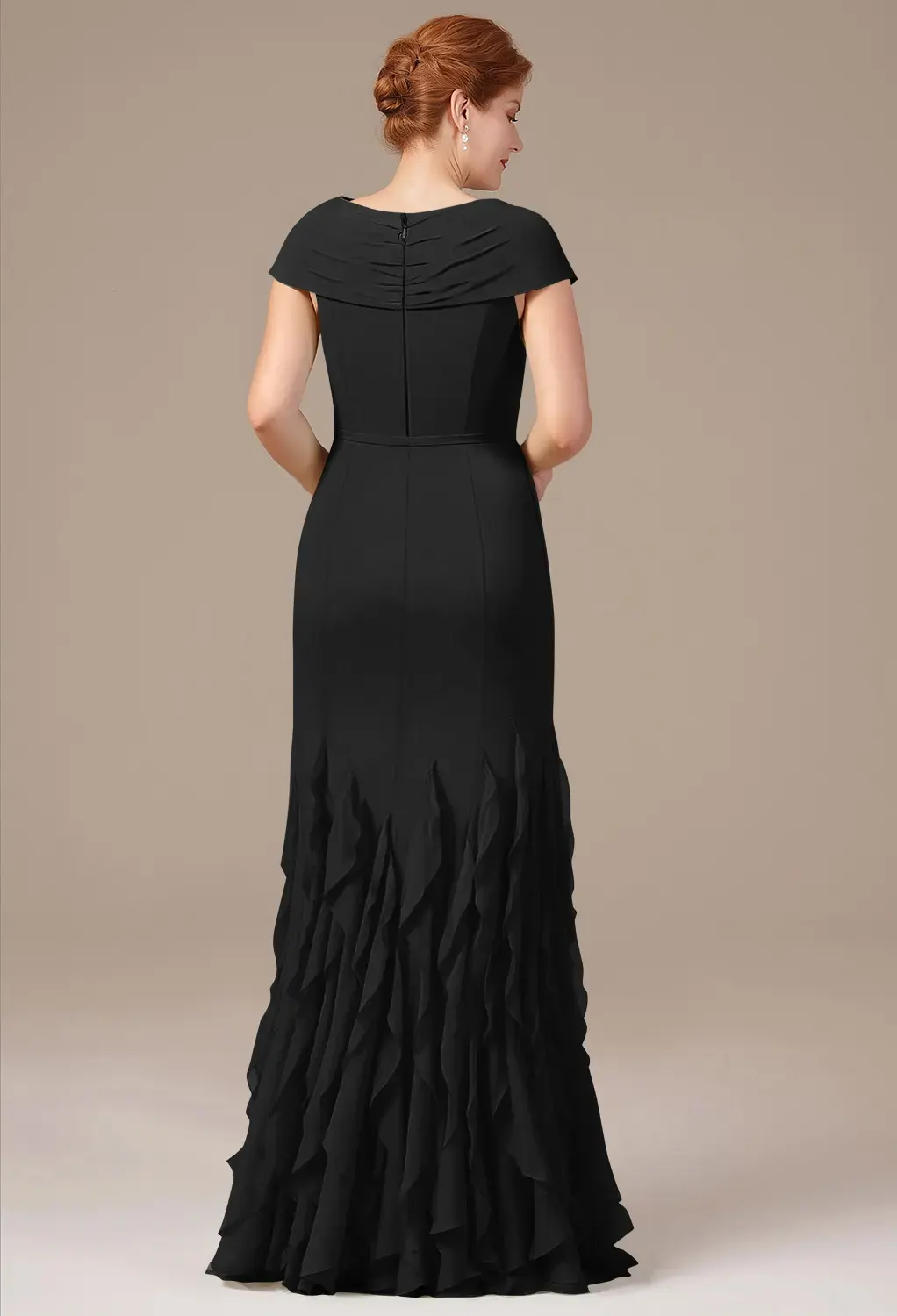 AW Ela Black  Mother of the Bride Dresses