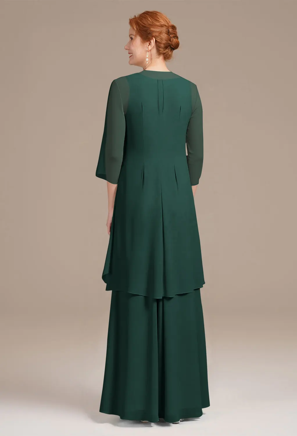 Dark Emerald Mother of the Bride/Groom Dresses | AW.Bridal