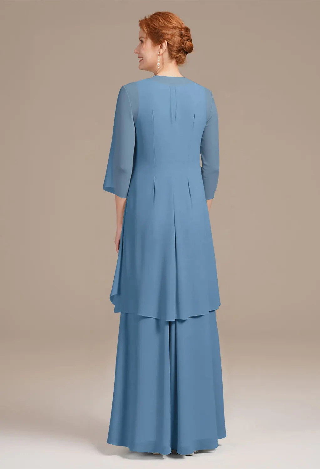 Dusty Blue Mother of the Bride/Groom Dresses | AW.Bridal