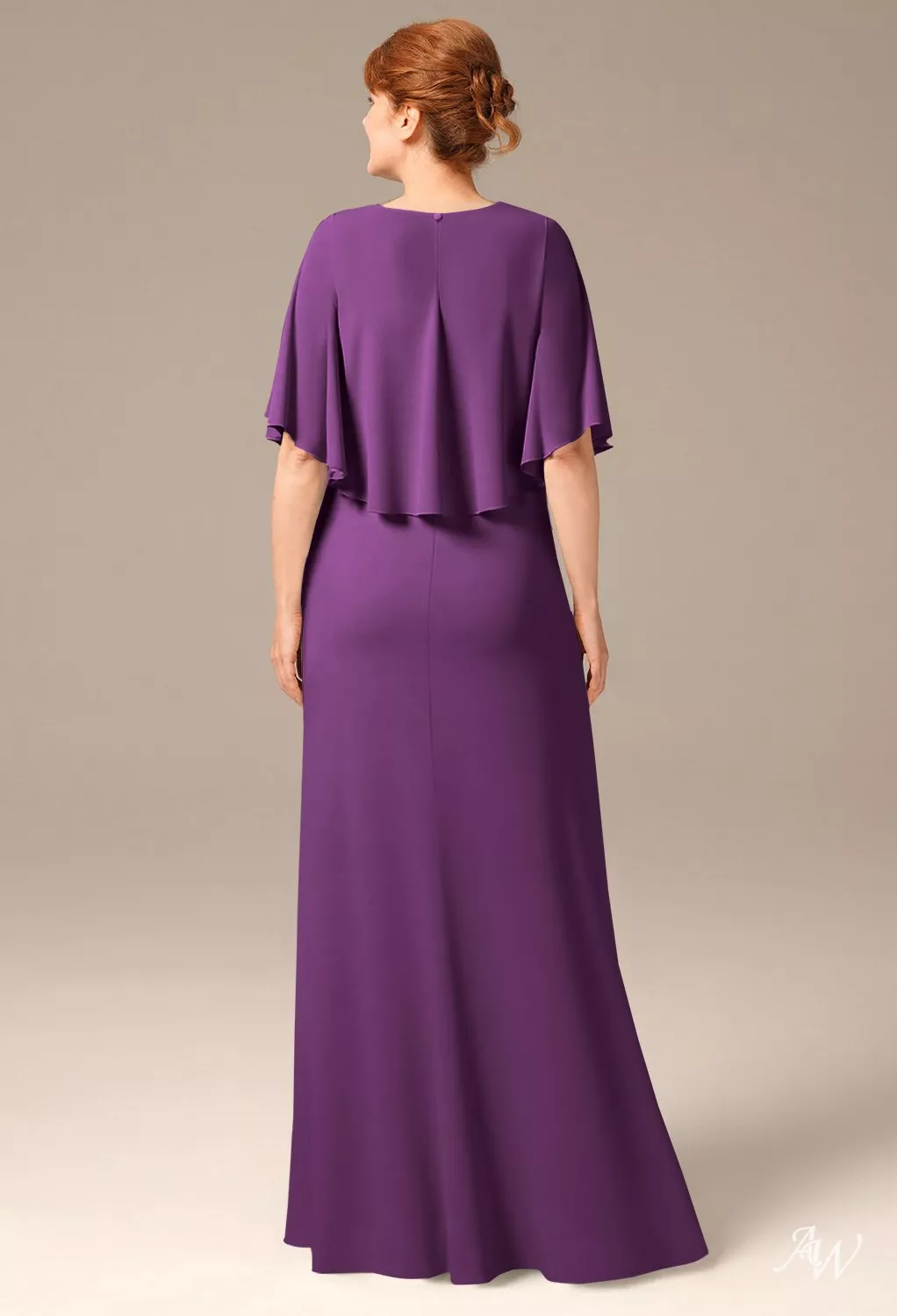 AW Keeley Purple Mother of the Bride Dresses