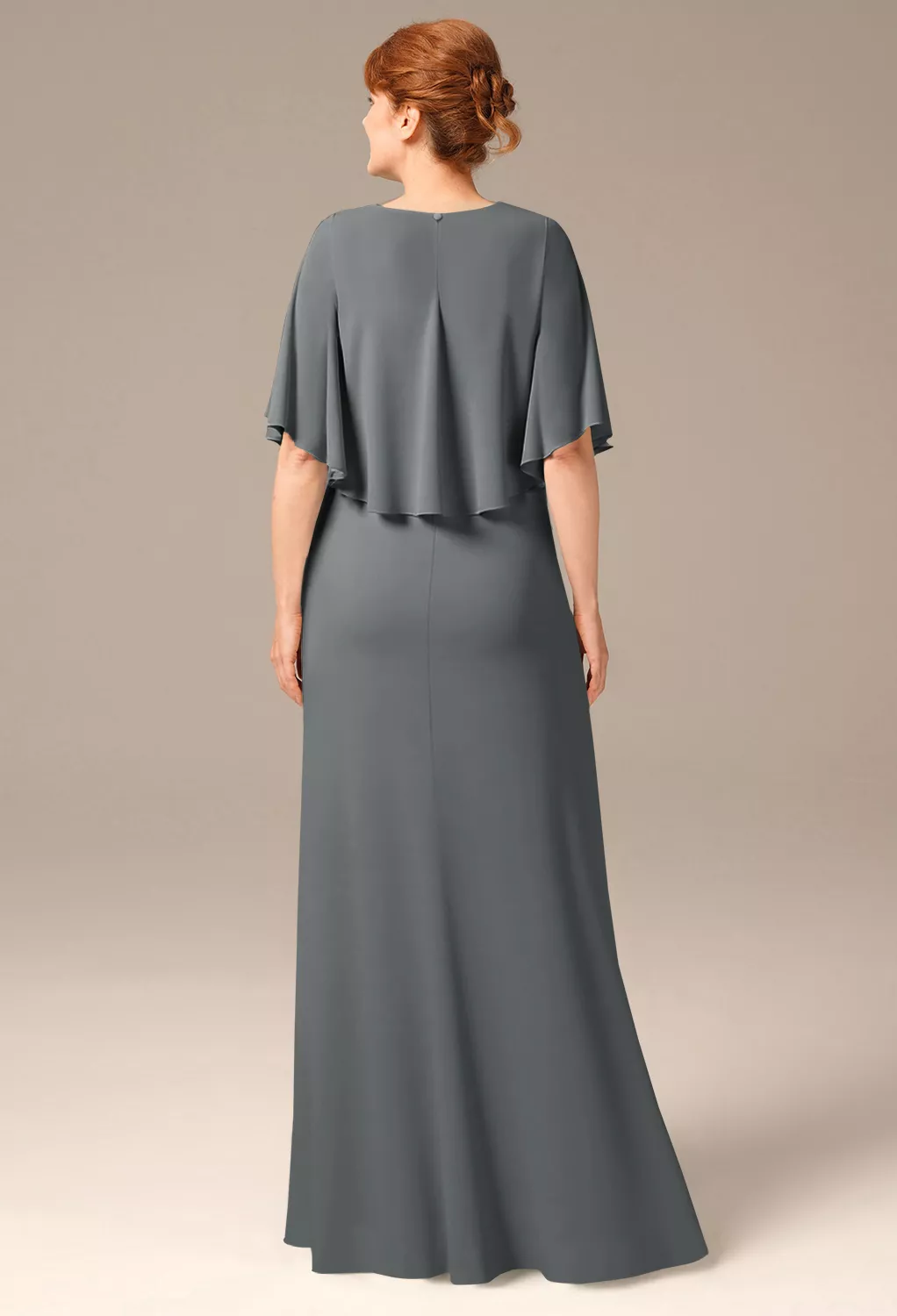 sachin and babi light blue dress Zapakasa Women Off the Shoulder Prom Dress Grey Sparkly Tiered Party Dress  with Slit main image 0