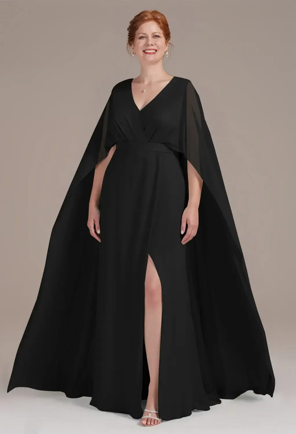 AW Marwa Black  Mother of the Bride Dresses