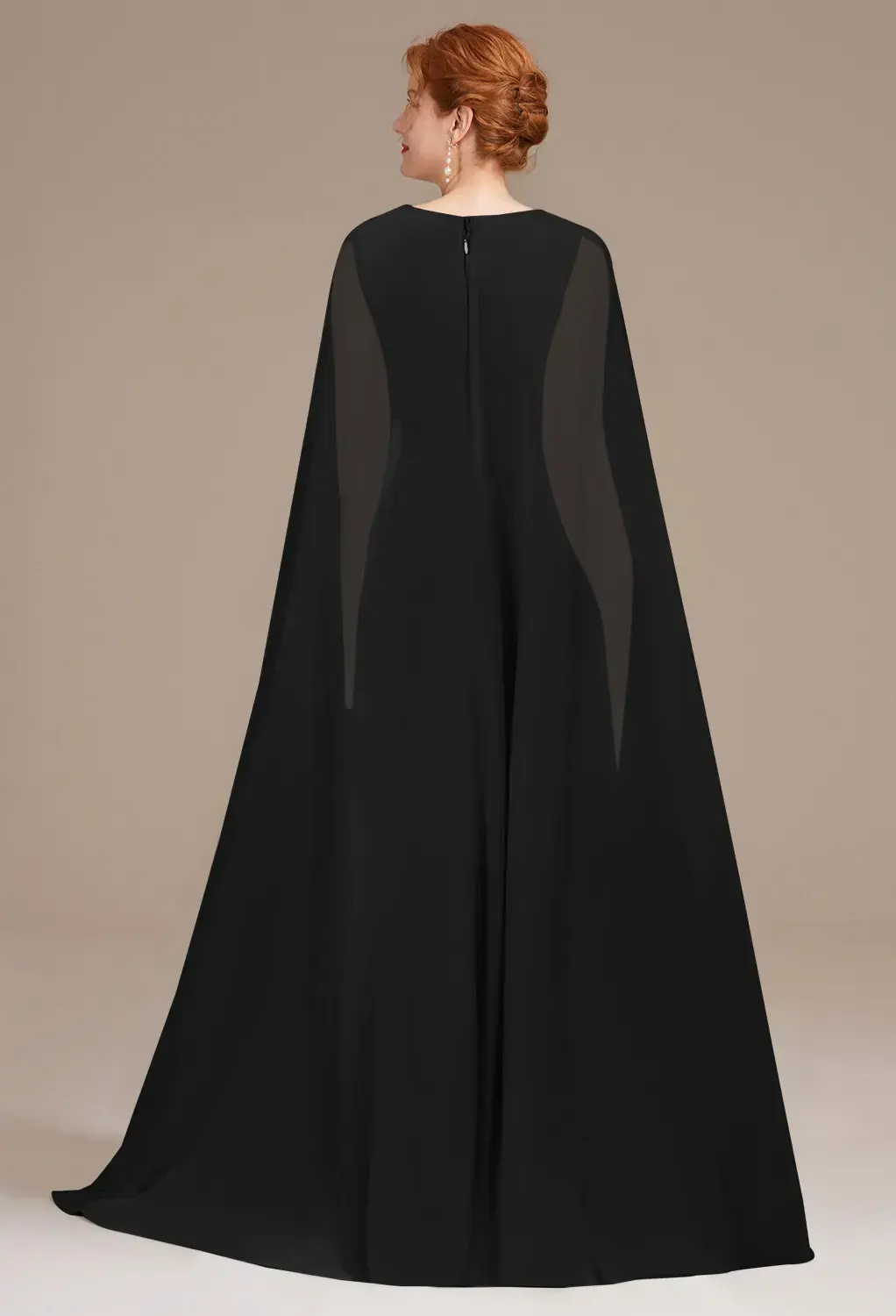 AW Marwa Black  Mother of the Bride Dresses