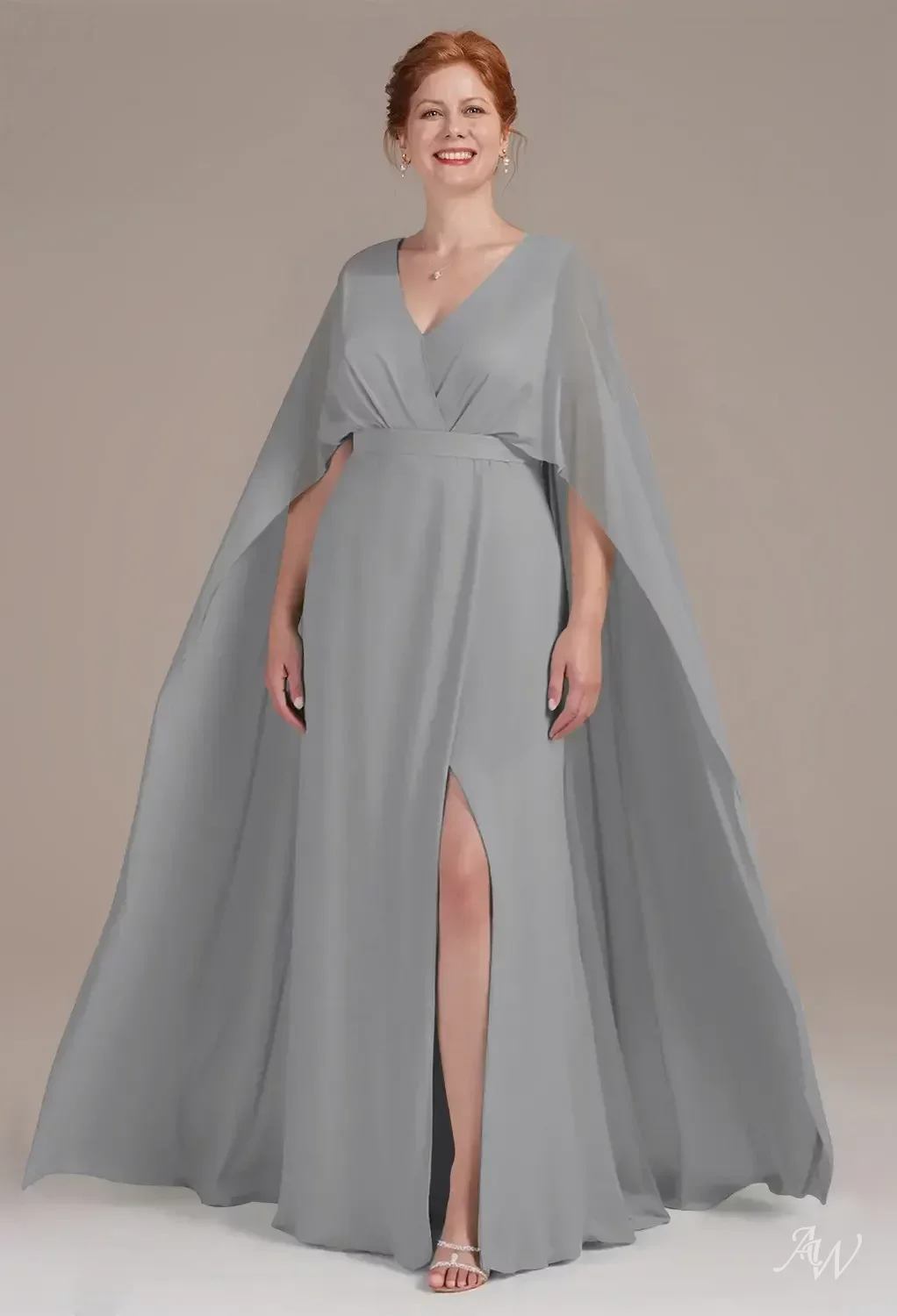 AW Marwa Dove Mother of the Bride Dresses