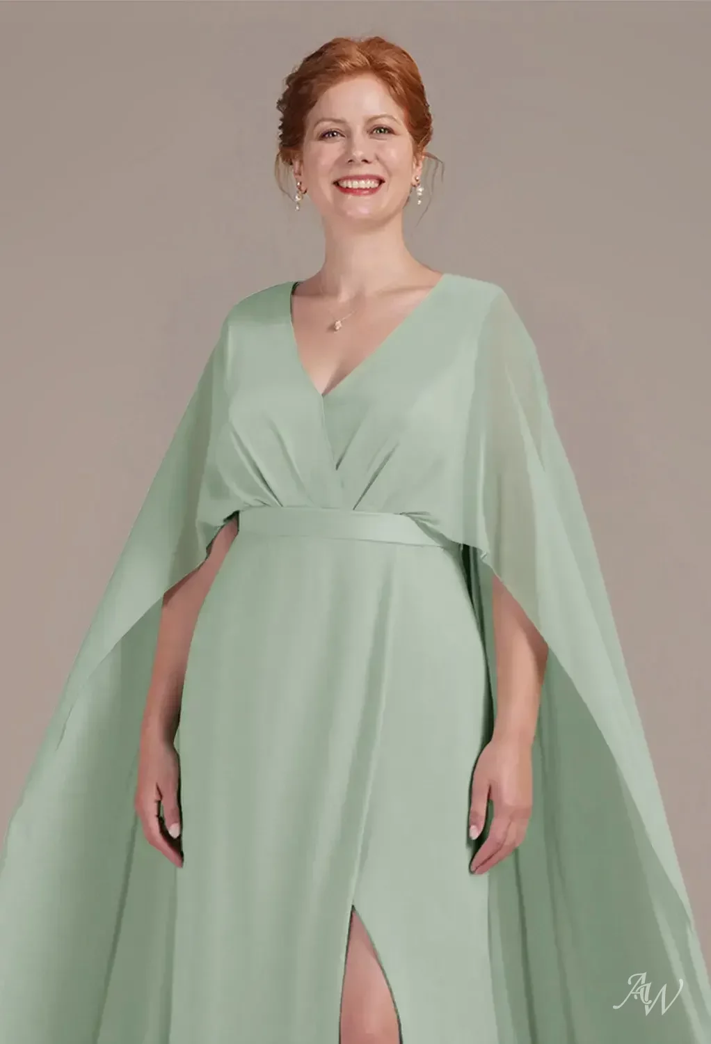 mother of the bride sage green dress WEDTREND Women Sage Green A Line Long Mother of the Bride Dress with Sleeves Floral Notched Lapel Satin Wedding Guest Dress with Bow, Sage Green /